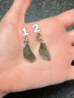 ✨Sterling silver moldavite necklaces✨